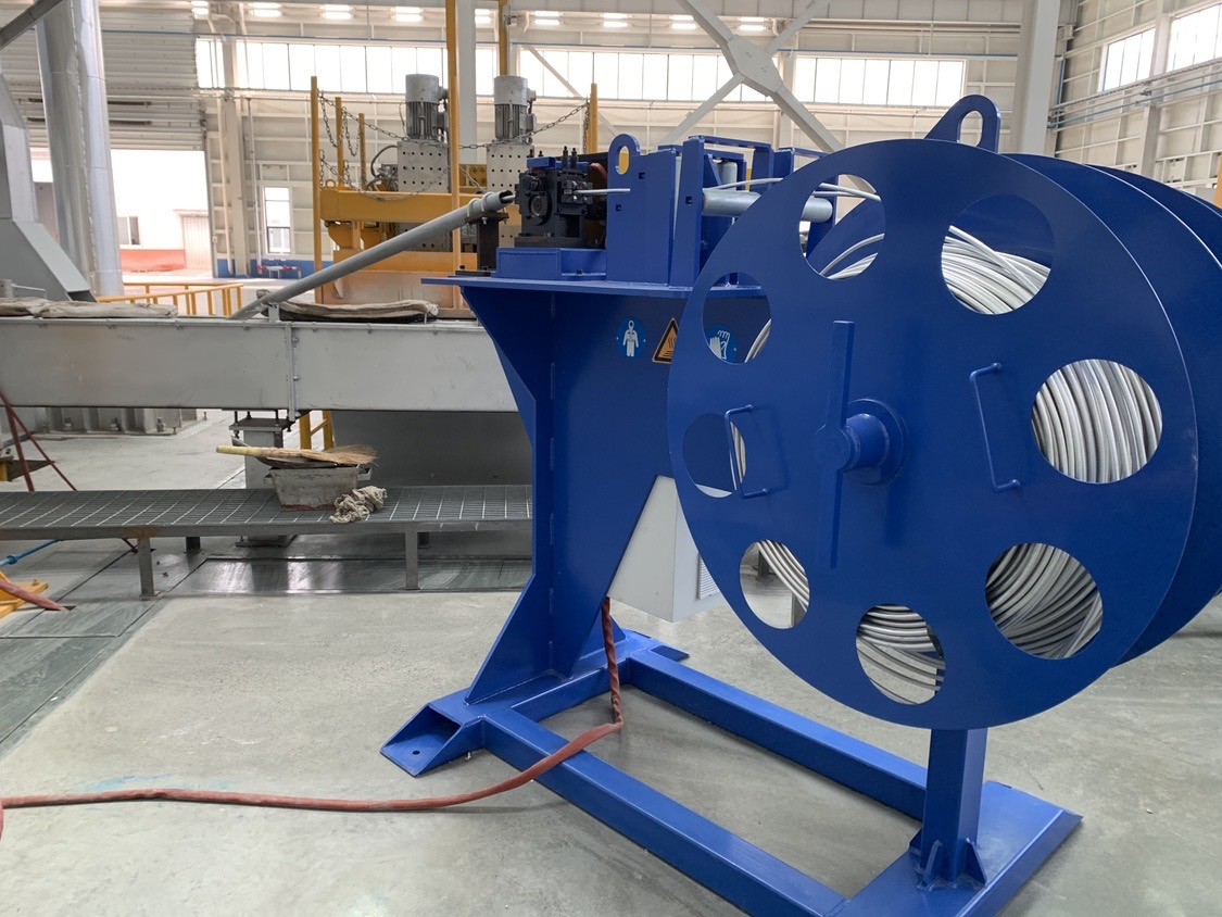 Low Voltage Component Rod Feeding Unit for 8-13 mm AlTiB Rod Automation