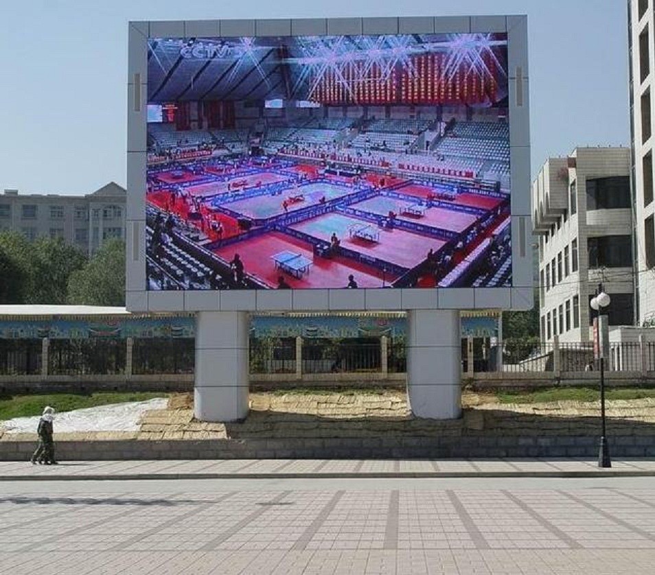 Advertising LED ScreensIP65 P10 Outdoor LED Display Screens Fixed Cabinet 960x960mm Advertising LED Panels