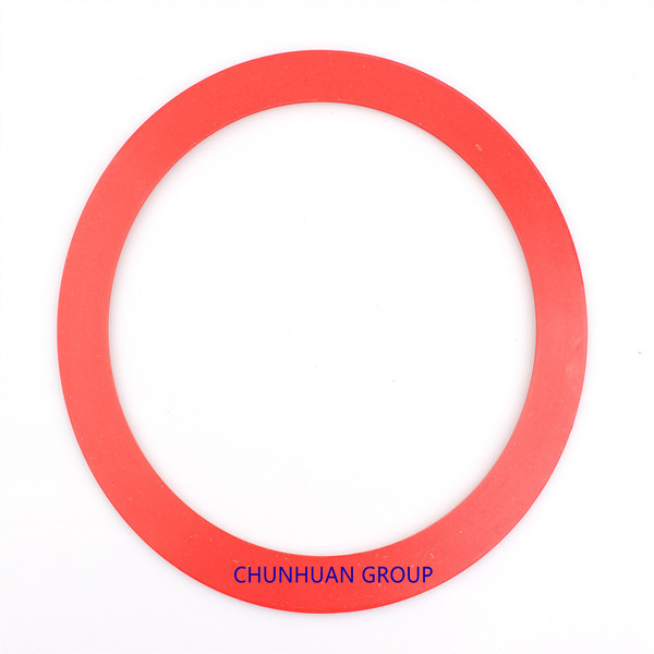 Red Sealing Fitting Washer Flange 3mm Epdm PTFE Gasket