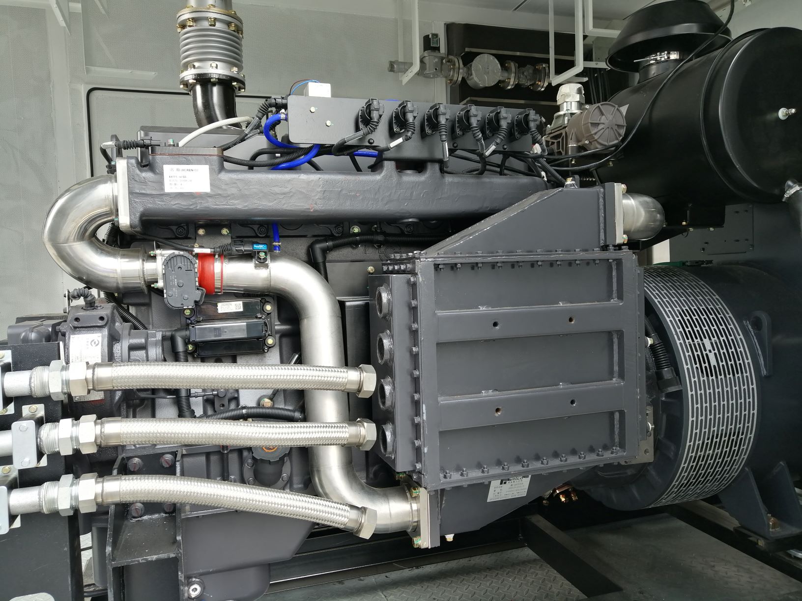 12KW Home Use LPG Propane Generator Forced Air Cooling LPG Gas Generator