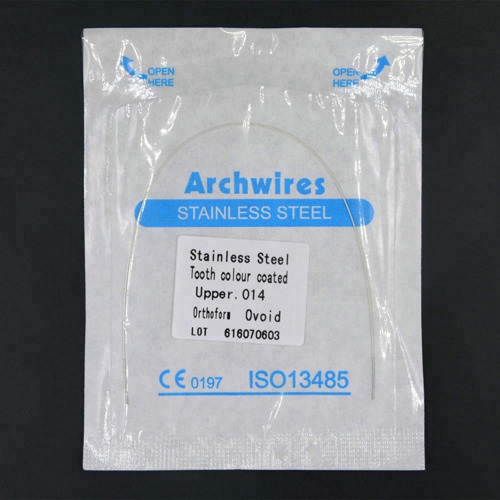 Dental Orthodontic Elastics Chain Ligature Braces Wires 0.018 0.020