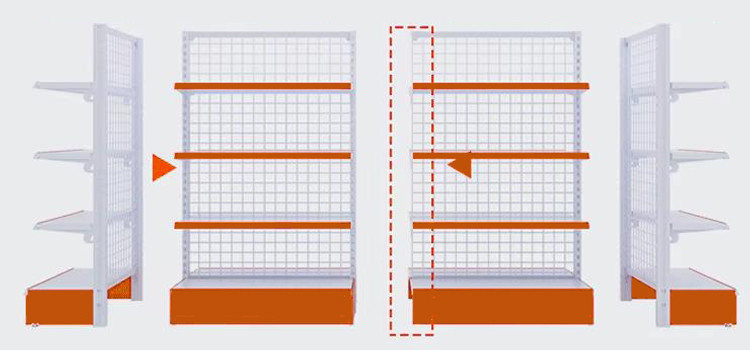 Streamline Storage Easy Installation Retail Shelving System Load Capacity 30-80KG/Layer