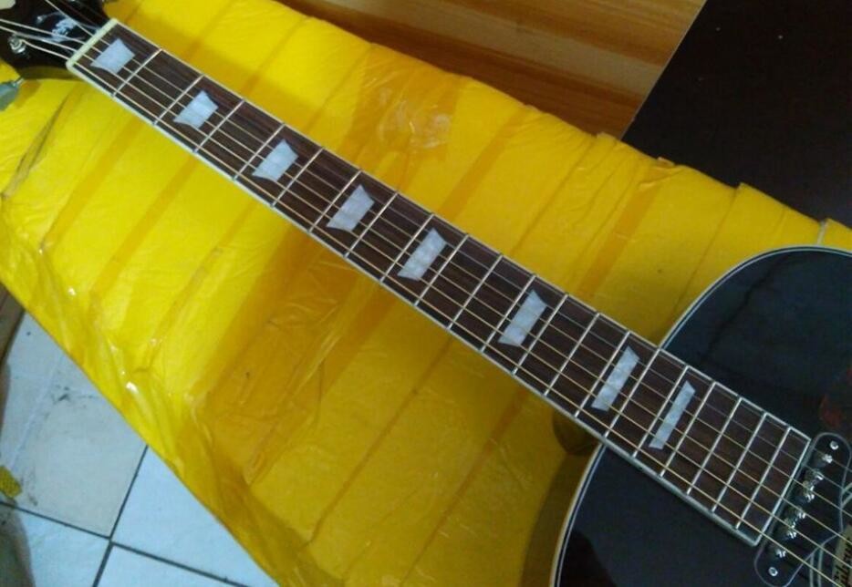 2018 New 3 tones Chibson G160E Acoustic guitar sunburst John Lennon G160 electric acoustic guitar