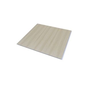 Indoor Wood PVC Ceiling Panel Plastic Composite PVC Coating Cladding Fluted Wall