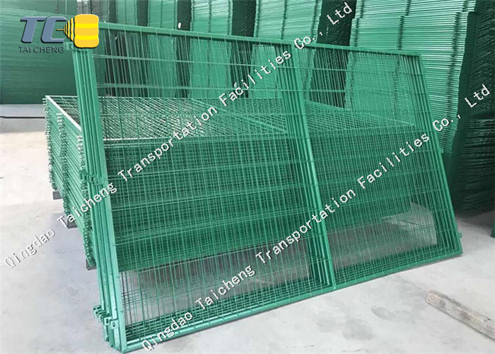 Recyclable Welded Wire Mesh Fence Hot Dipped Galvanized Salt Spray Resistance
