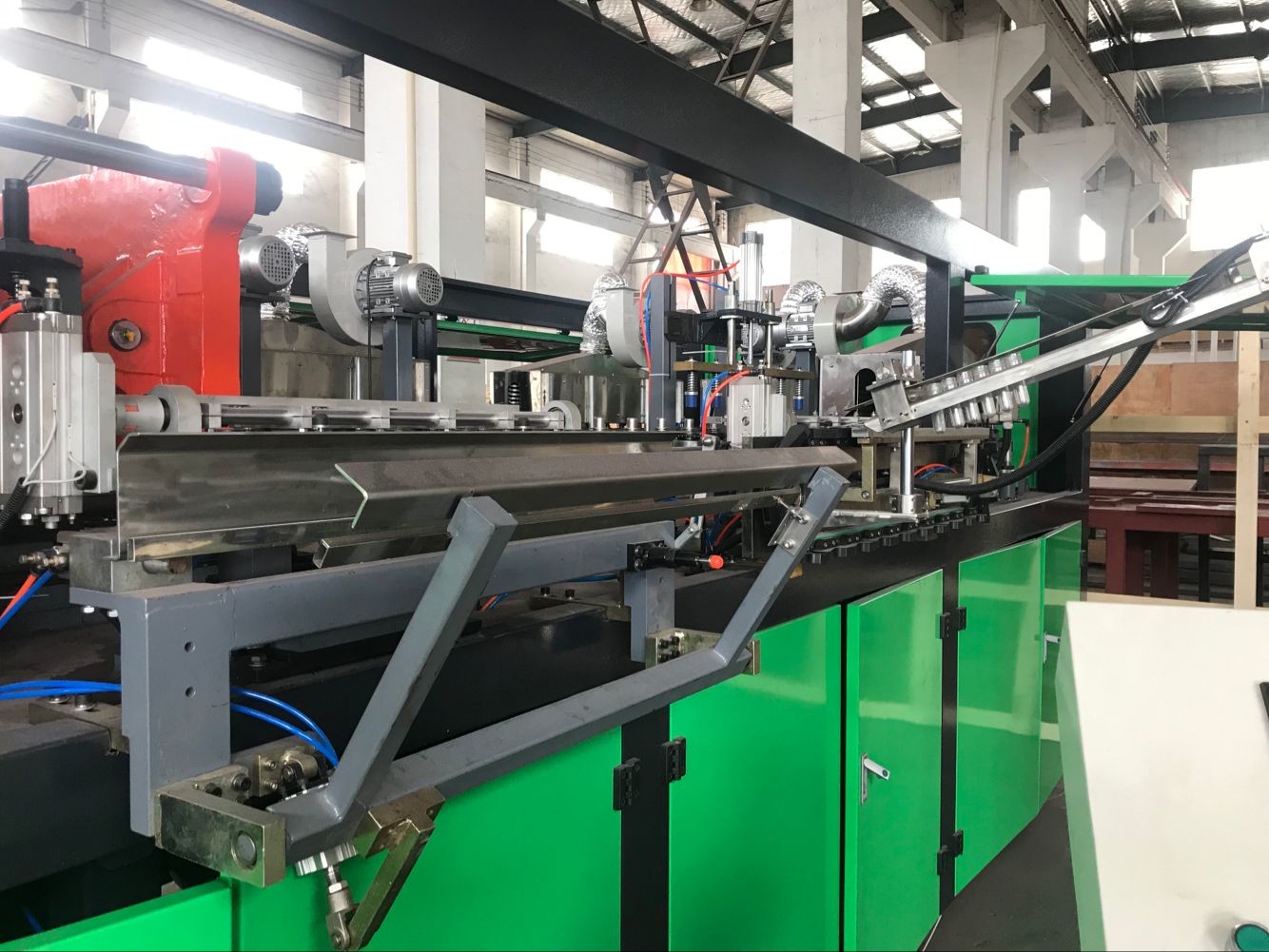 Anti Corrosion PLC Pet Jar Injection Blowing Machine For Water Tank