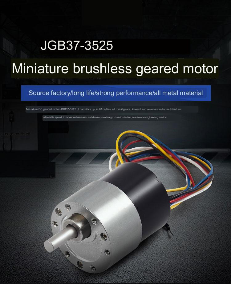 Customizable 12v Dc Motor Low Speed Brushless Electric Motor