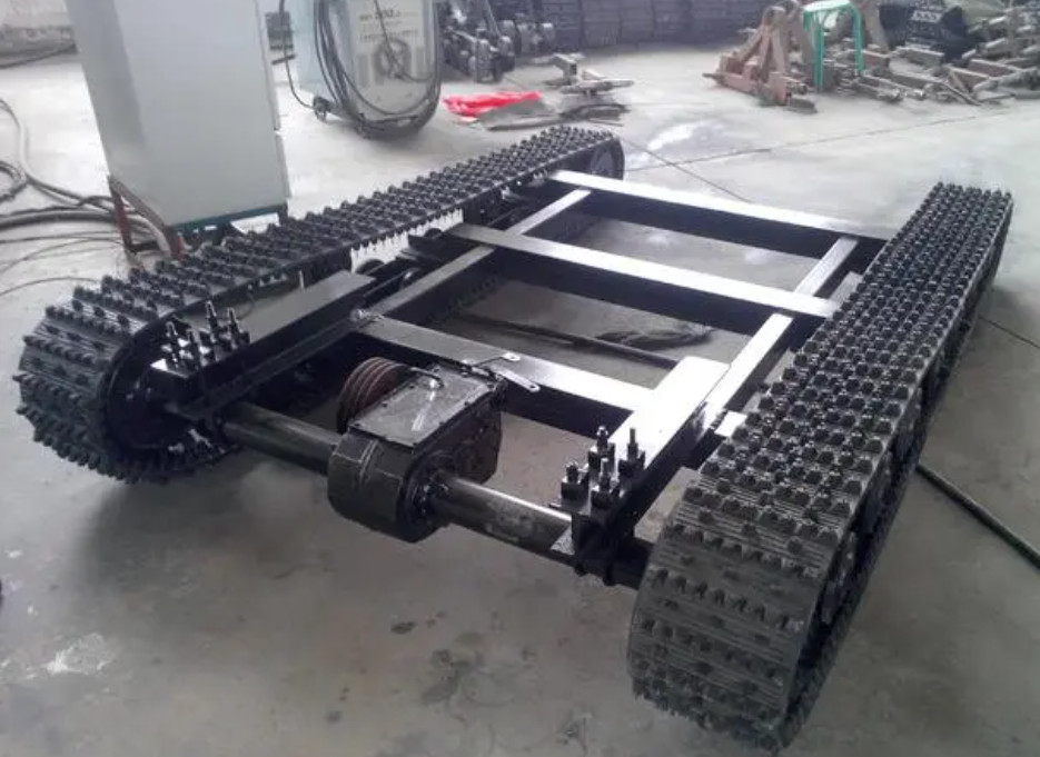 Rubber Platform Crawler Track Undercarriage For Exploration Drilling Rig
