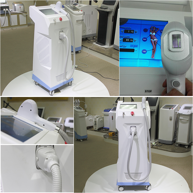 Manufacturer supply permanent painless 808 laser hair removal 808nm diode laser hair removal machine