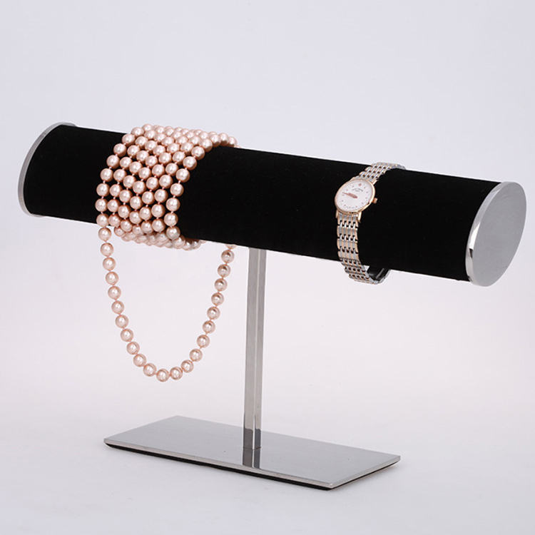 Watch Point Of Purchase Pop Display Luxury Store T Bar Bracelet Jewelry Holder