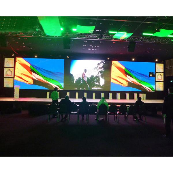 High Brightness Led Video Wall Display Outdoor Full Color For Travel Event