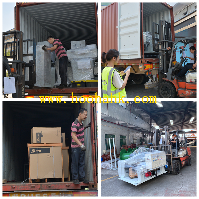 Hooha Single Cable Coating Electric plastic Wire Extruder With 630 Double Axle