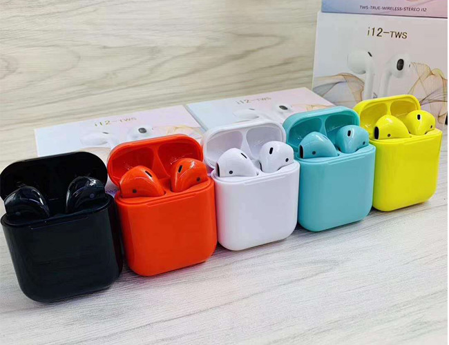 Touch Button TWS Bluetooth Earphone Listen Music Double Call For Android Ios