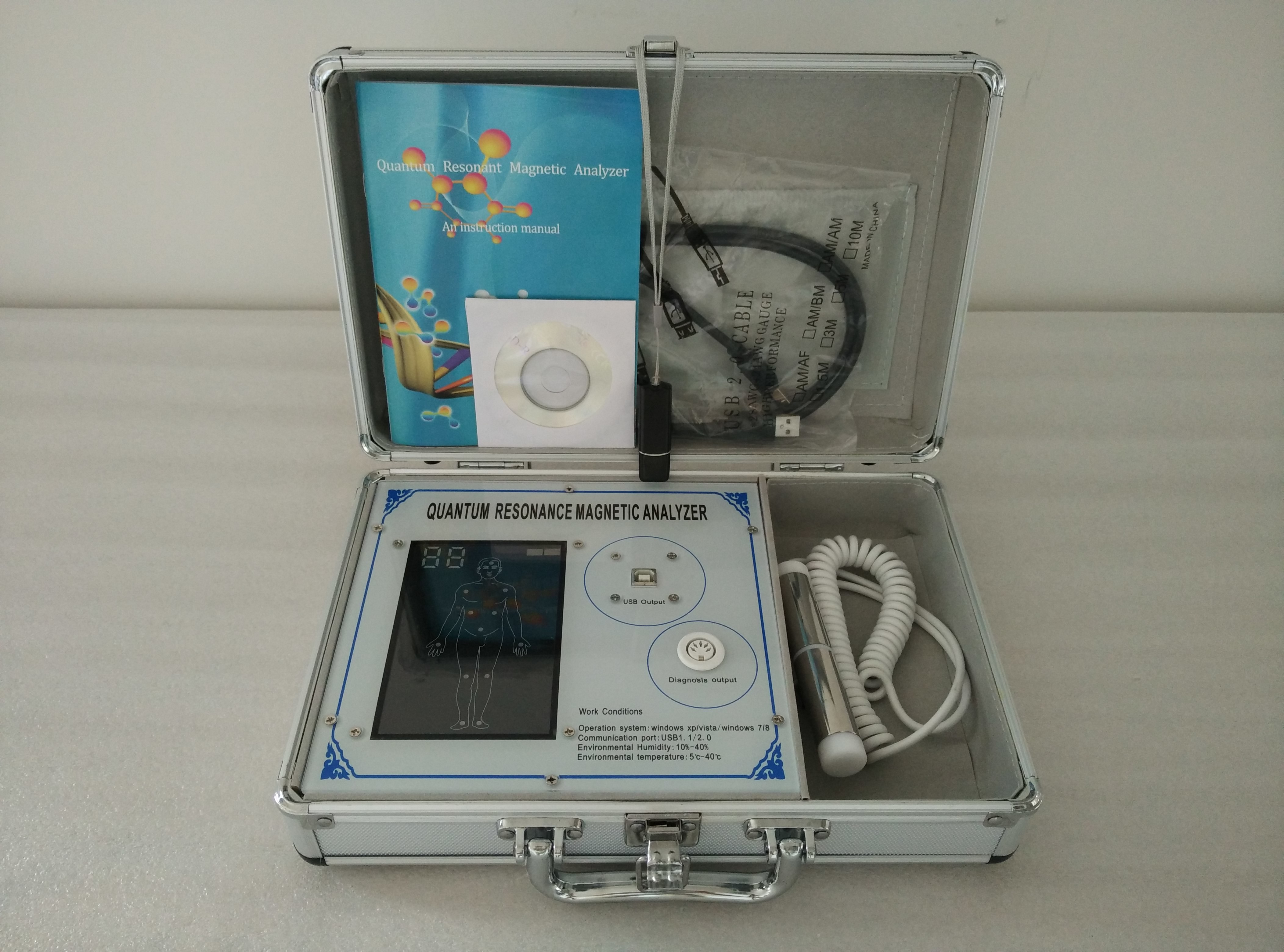 Korean version quantum body analyzer middle size with 44 reports