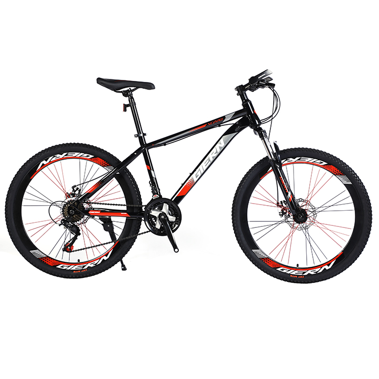 Carbon Steel Mountain Bike Mtb With Fork Suspension And 40MM Triple Wall Rim