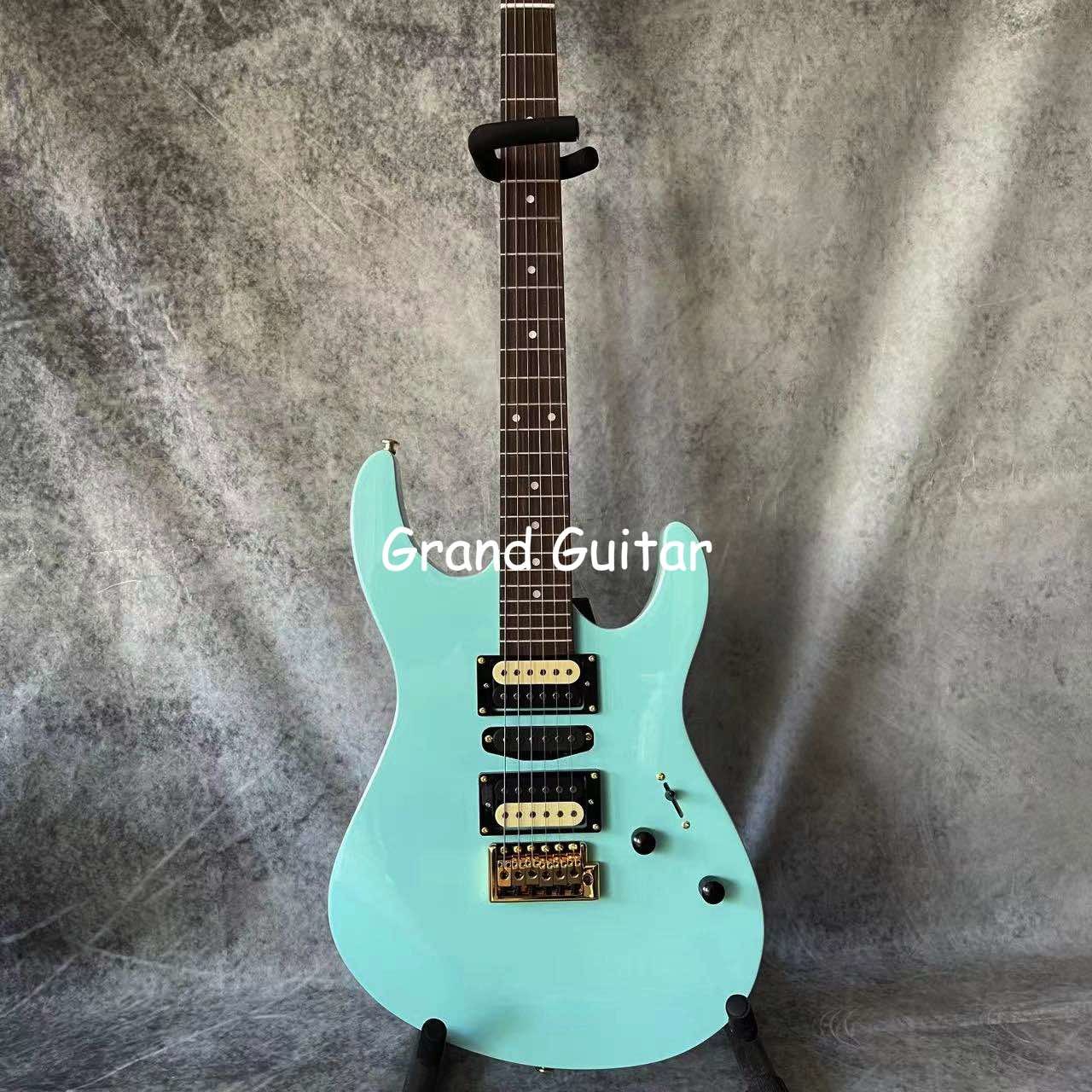 Custom 6 strings suhr style roasted neck locking tuner stainless frets electric guitar