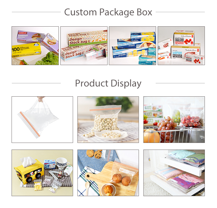 YTBagmart Durability Biodegradable Plastic k Bag LDPE Slider Zipper Bag