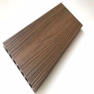 146 X 22mm Hollow WPC Co Extrusion Decking Balcony Anti Slip 3.6 M Decking