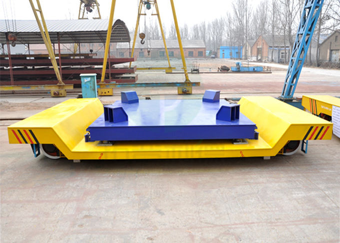 High Temperature Resistance Metal Ore Factory Rail Ladle Transfer Cart With Weighting Scale System