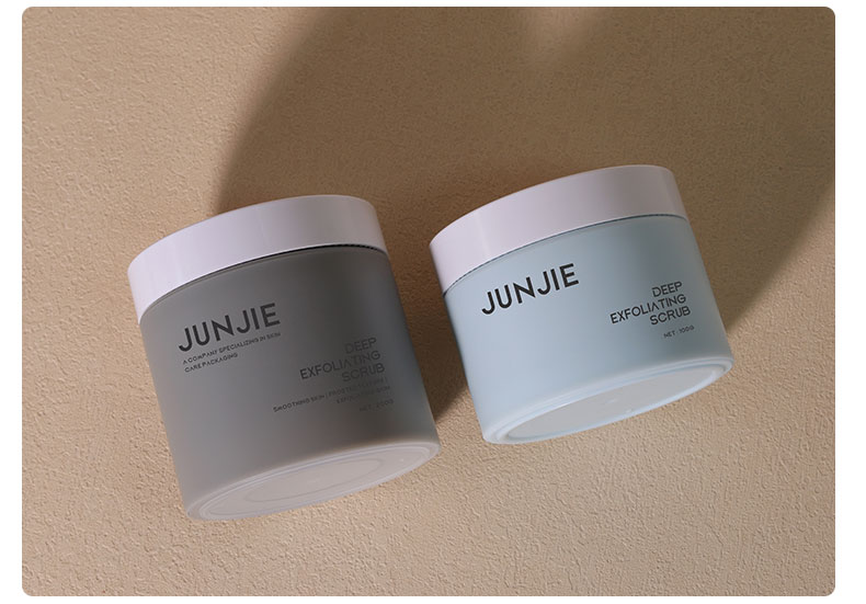 Eco Friendly Plastic Jars 80g 100g 120g 200g Empty Body Butter Containers