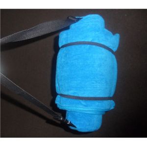 Beach Towel With Pillow Fleece Beach Towel Camp Towel