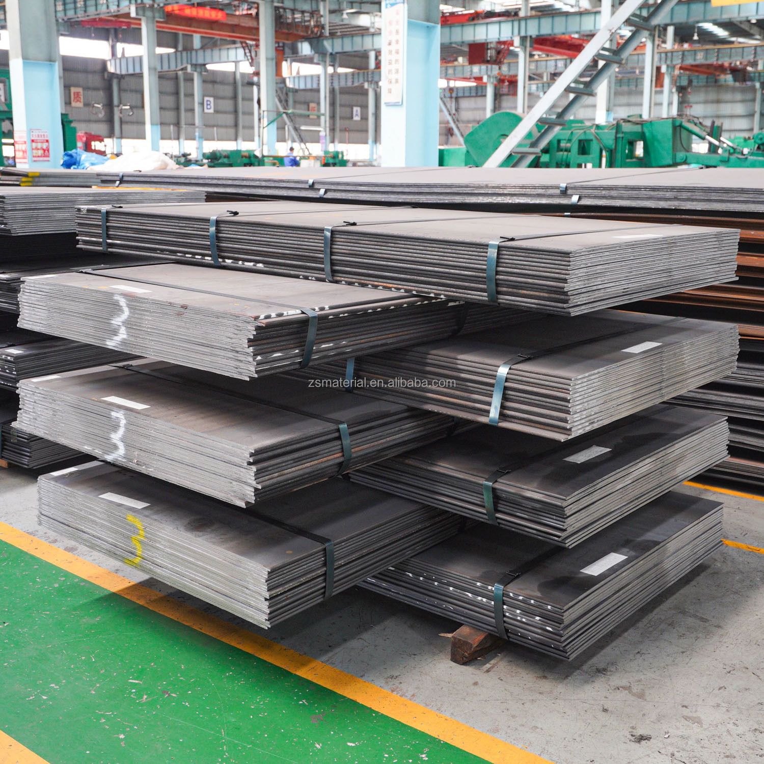 Hot Rolled Steel Plate for Construction Grade Carbon Steel Thickness 3-200mm Made