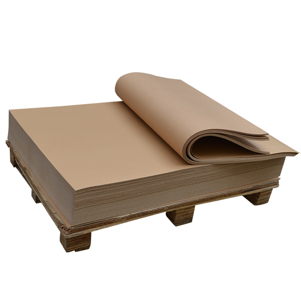 Brown Black White ROHS Kraft Paper Jumbo Roll For Gift Packing