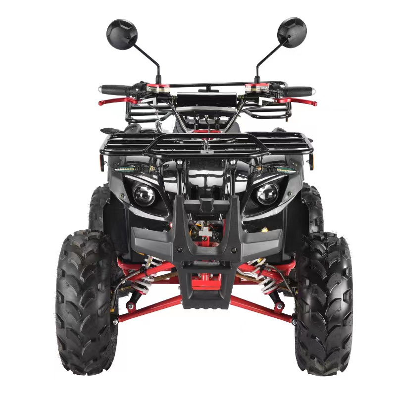 2000W All Terrain Electric Motorcycle 60V 20Ah Battery Single Speed Fat Tire Bike