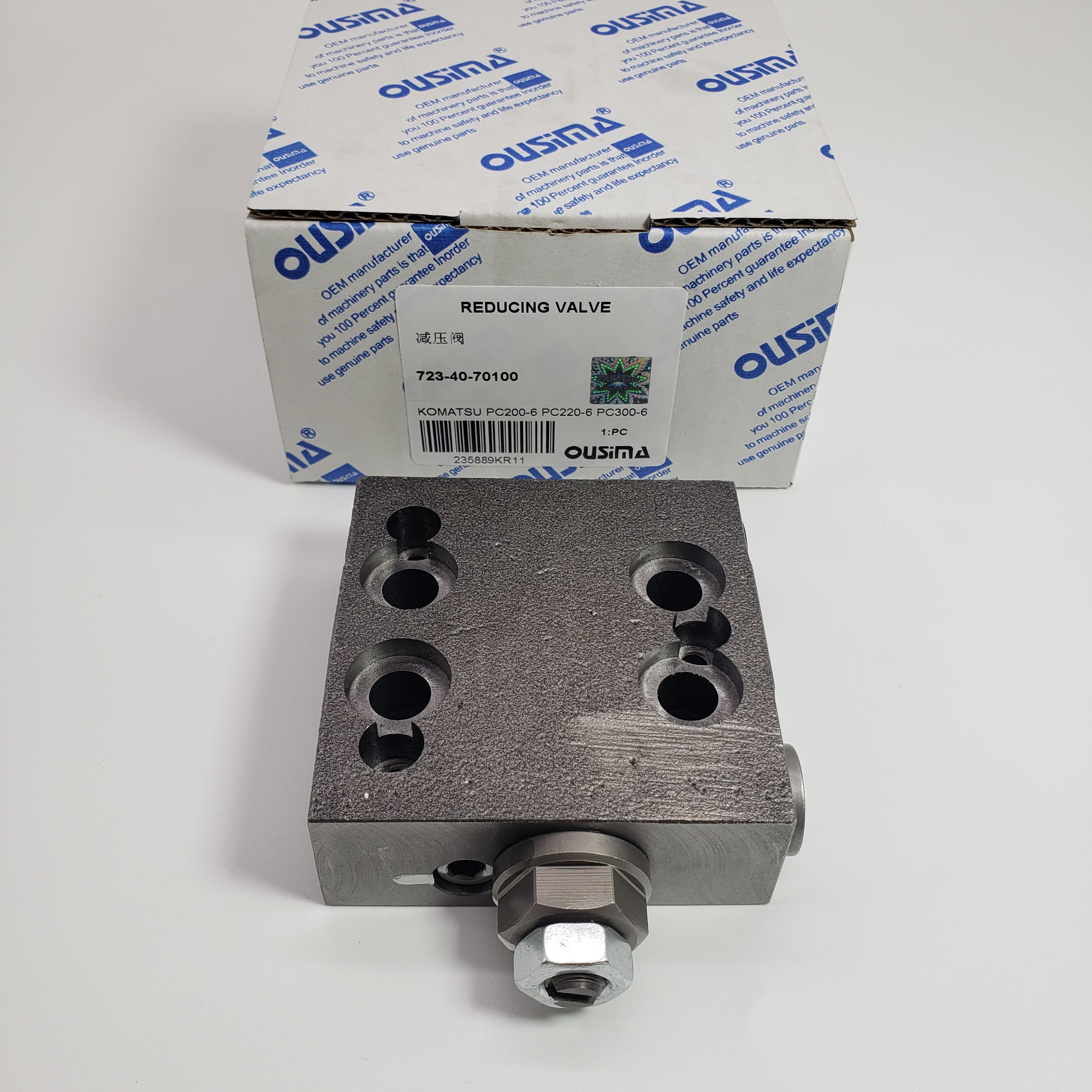 723-40-70100 Reducing Valve Assy For KOMATSU PC200 PC220 PC250