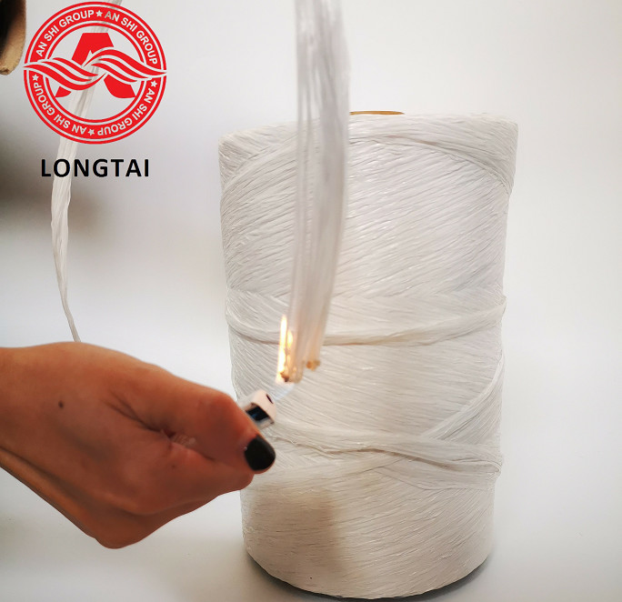 White 2000Tex Flame Retardant FR PP Filler Yarn Insulation Filler For Cable