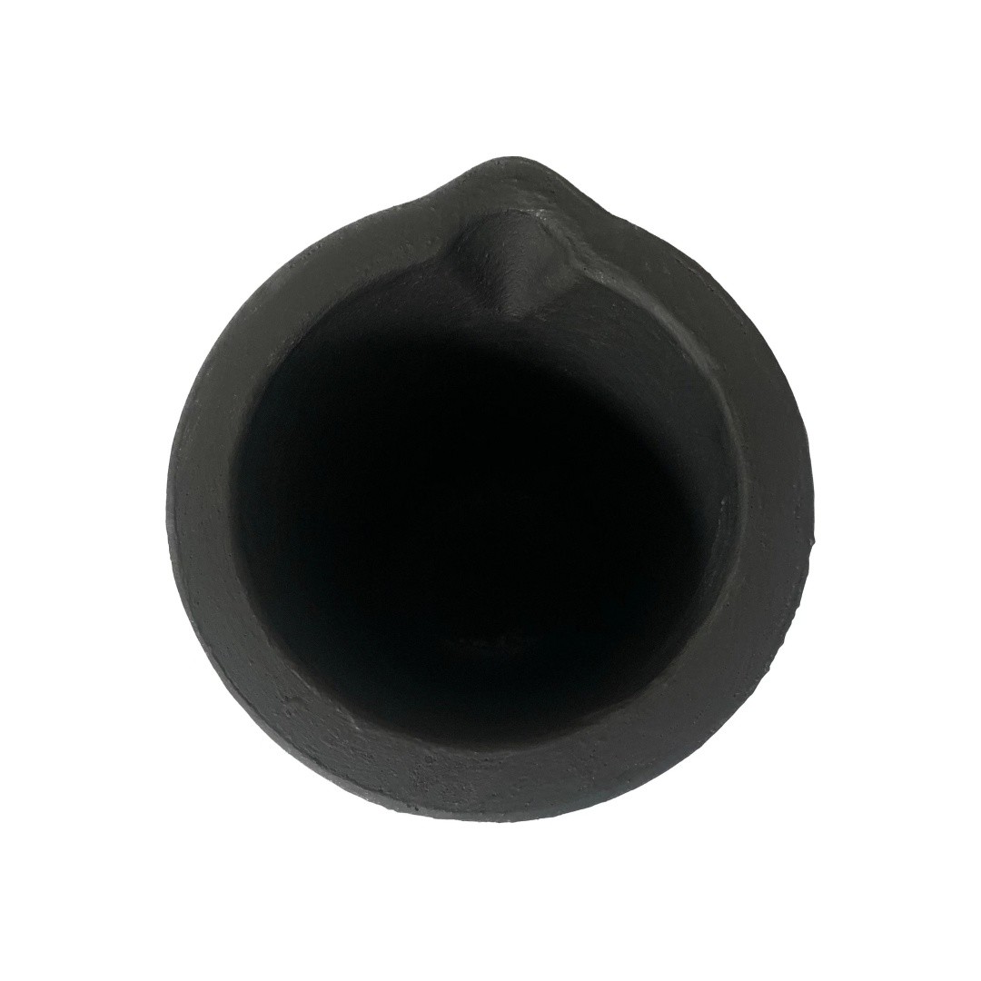 Durable Crucible With Pouring Nozzle for Accurate and Controlled Molten Metal Transfer in Casting