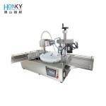 Desktop 15ml Rotary Type Bottle Filling And Capping Machine With Automatic