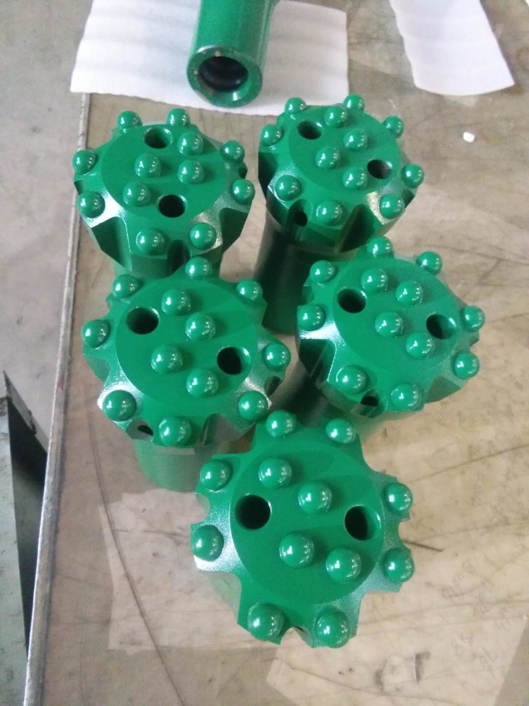 High Strength CrMo Industrial Drill Bits T38 64 / 76mm For Long Hole Drilling