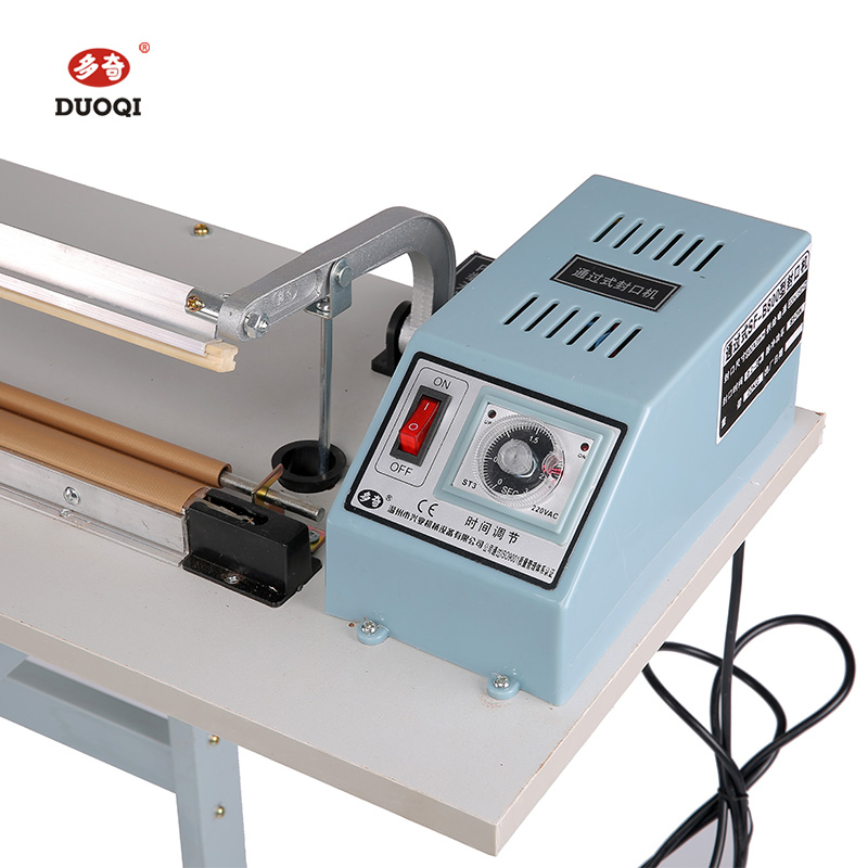 10 KG Bag Semi-Automatic DUOQI SFP-800 Iron Foot Induction Pedal Heat Enseal Sealer