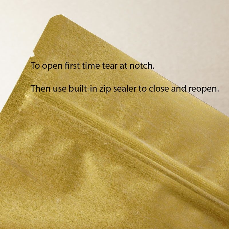 Rice Paper Sealable Food Bags , Vacuum Food Storage Bags With Window Panel
