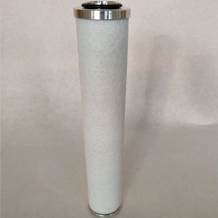 PZC336 Stainless Steel Gas Filter Replacement Filtration Rating 5um