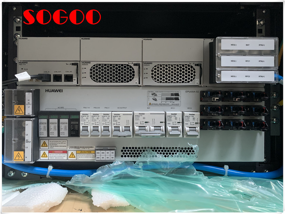 Huawei BTS3900 BTS3900A CDMA800 AMP30H Cabinet Version D B With R4850G1 R4850G2 EPW3048A PMU01B Module