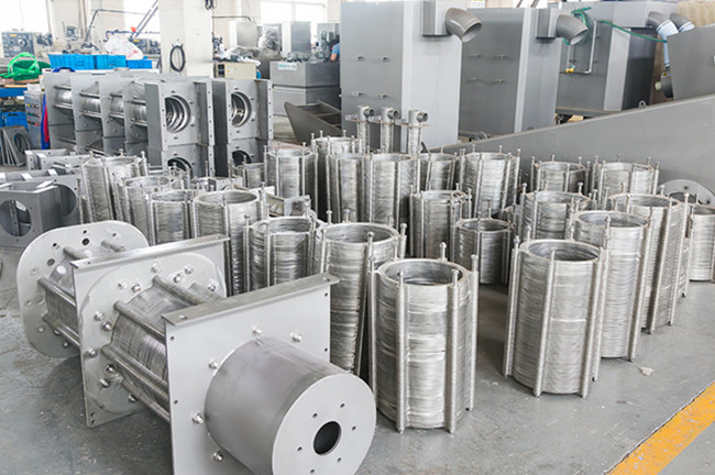 Treating Sludge Screw Filter Press Machine