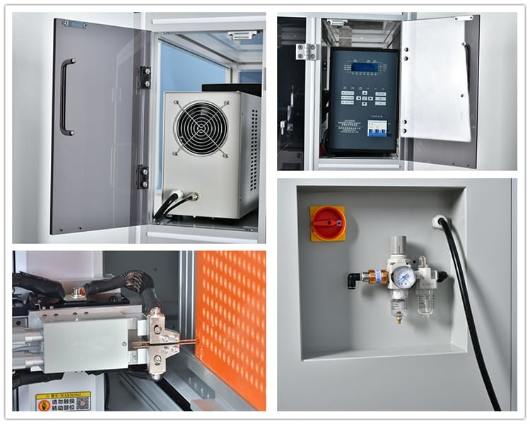 Fully Automatic Lithium Battery Spot Welding Machine CNC Single Sided Point