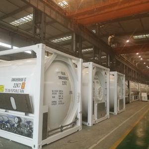 LR BV CCS SA-612M N T R134A T50 ISO Tank Container 24300 Liters