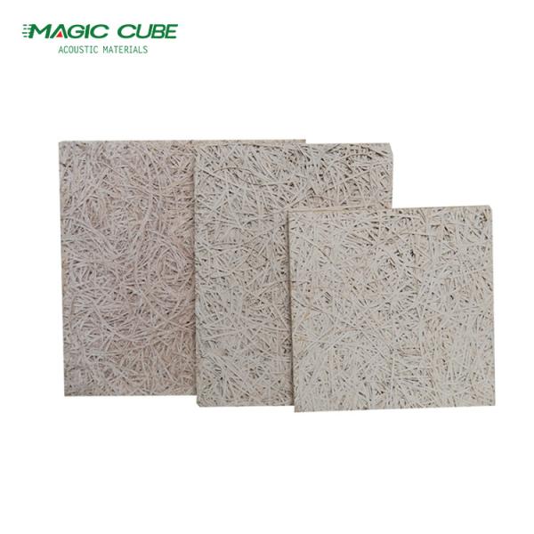 15mm/ 20mm/ 25mm/ 35mm Acoustic Wood Wool Panel for Cement Sound Insulation