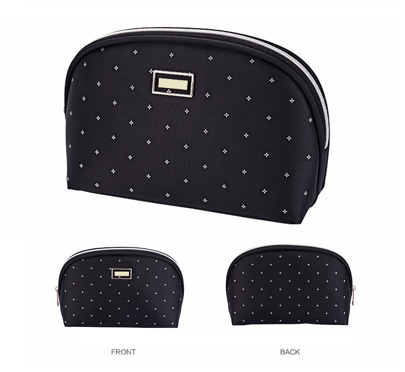 Korea Shell Shape Small Travel Polyester Cosmetic Bag