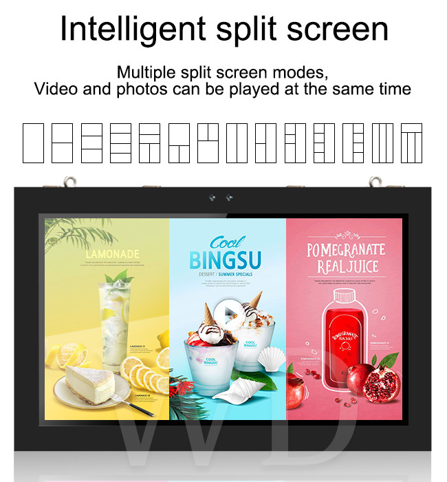 Anti Reflective HD 4K IP65 Waterproof Outdoor Digital Signage Totem