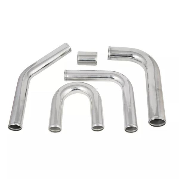 customize engine radiator inlet outlet intercooler polished aluminum alloy tube