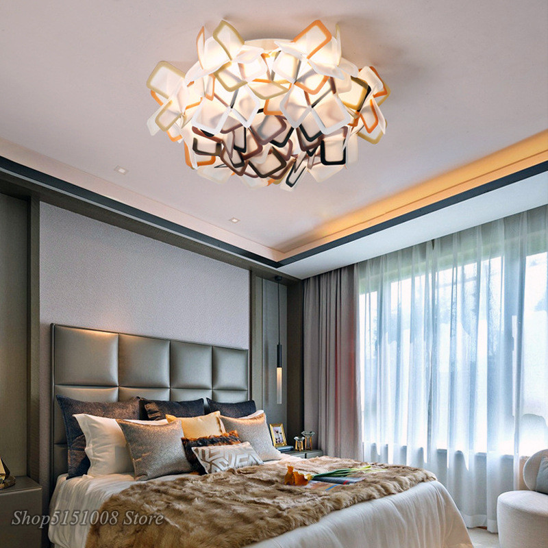 Nordic ceiling lights warm flower balcony living room bedroom scandinavian lights(WH-MA-162)