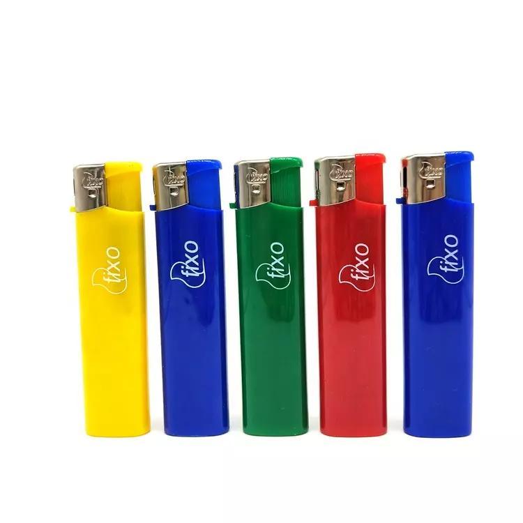 Baida High Quality Butane Gas Disposable Lighter Transparent Electric Lighter
