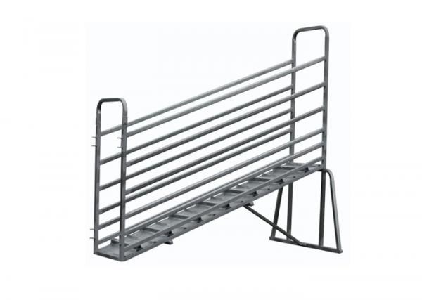 Adjustable Galvanized Cattle Chute Loading Ramp