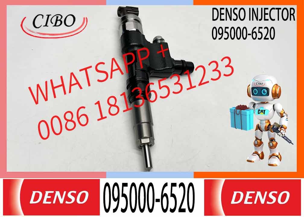 High Quality Diesel Fuel Injector 095000-6520 23670-E0090 For HINO / TOYOTA Dyna N04C