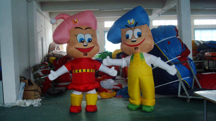 Fixed Inflatable Cartoon , Oxford Cloth Inflatable Cartoon Models for Event