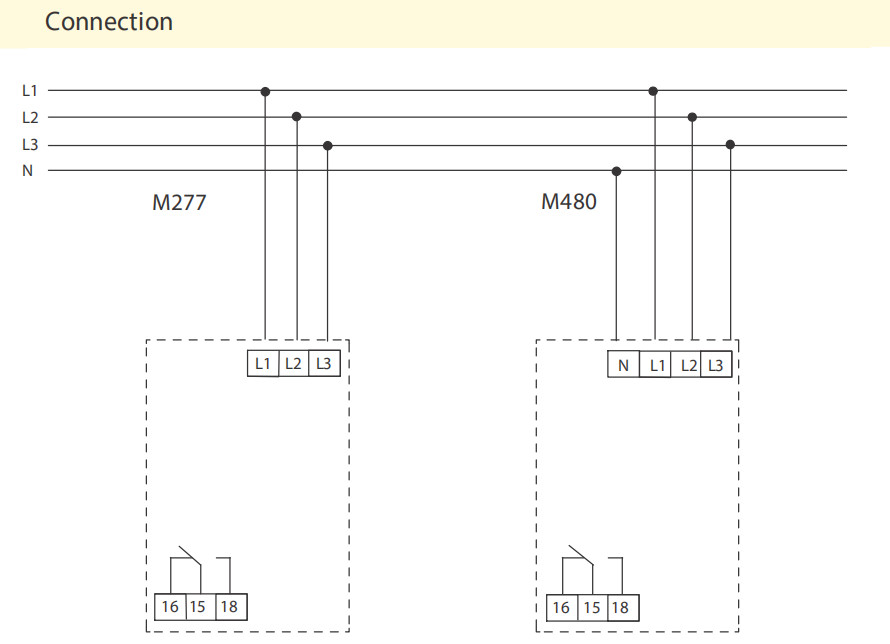 DV5-04 3 phase Over Voltage and Under Voltage Device Phase Loss Sensor Relay Voltage Control 1SPDT